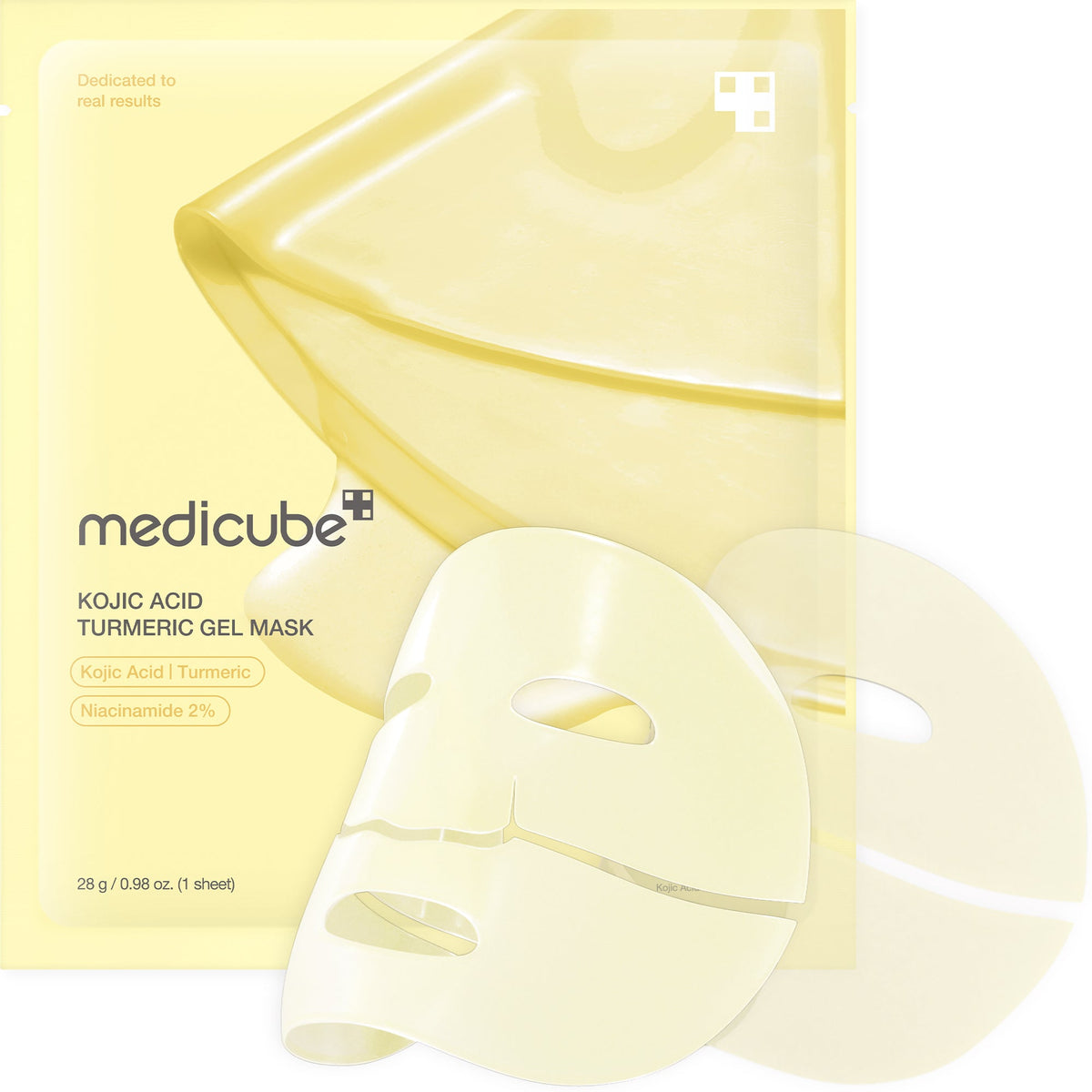 Masque Gel Jelly Gold Acide Kojique & Curcuma – visuel 1