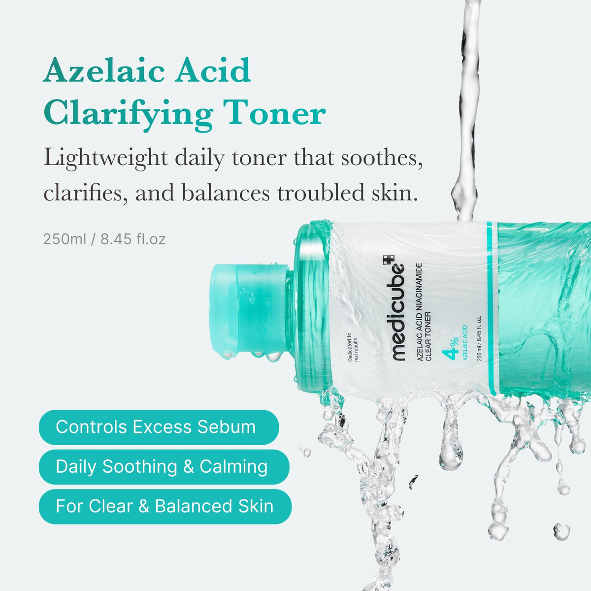 Lotion Tonique Clarifiante Acide Azélaïque & Niacinamide – visuel 2