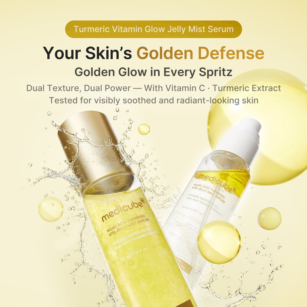 Sérum-Brume Jelly Gold Vitaminé Acide Kojique & Curcuma – visuel 2