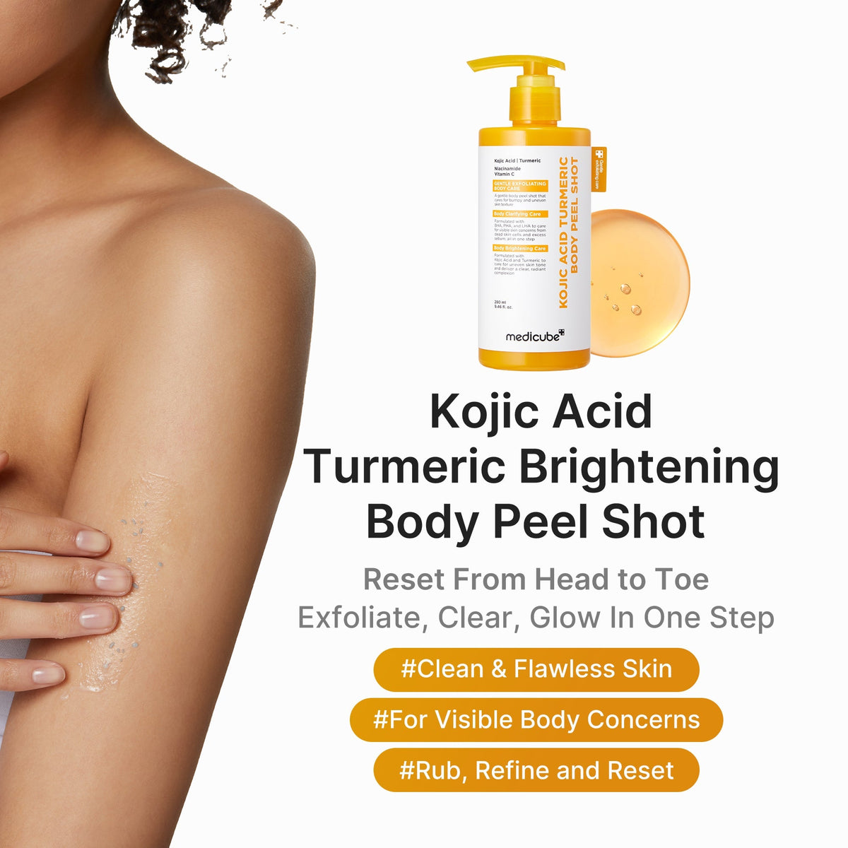 Peel Shot Corps Acide Kojique & Curcuma – visuel 2