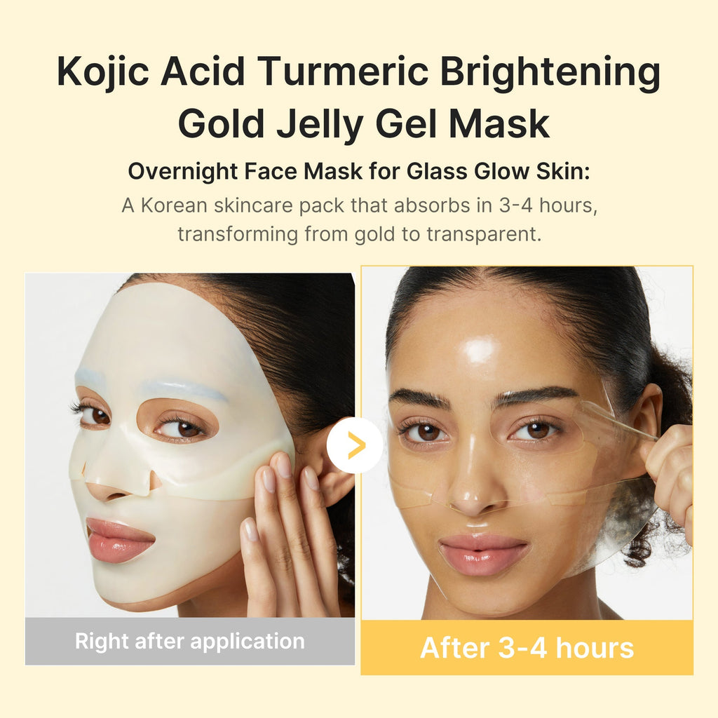 Masque Gel Jelly Gold Acide Kojique & Curcuma – visuel 2