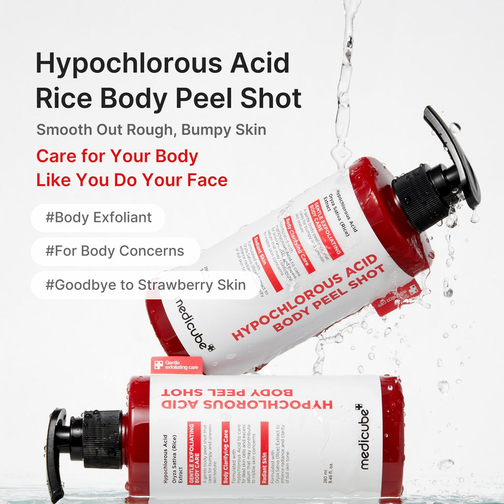 Peel Shot Corps au Riz Acide Hypochloreux – visuel 2