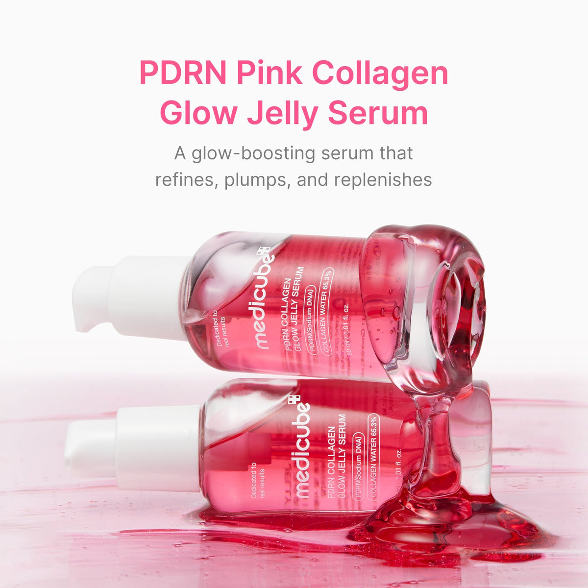Sérum Jelly PDRN Pink Collagen Glow – visuel 2