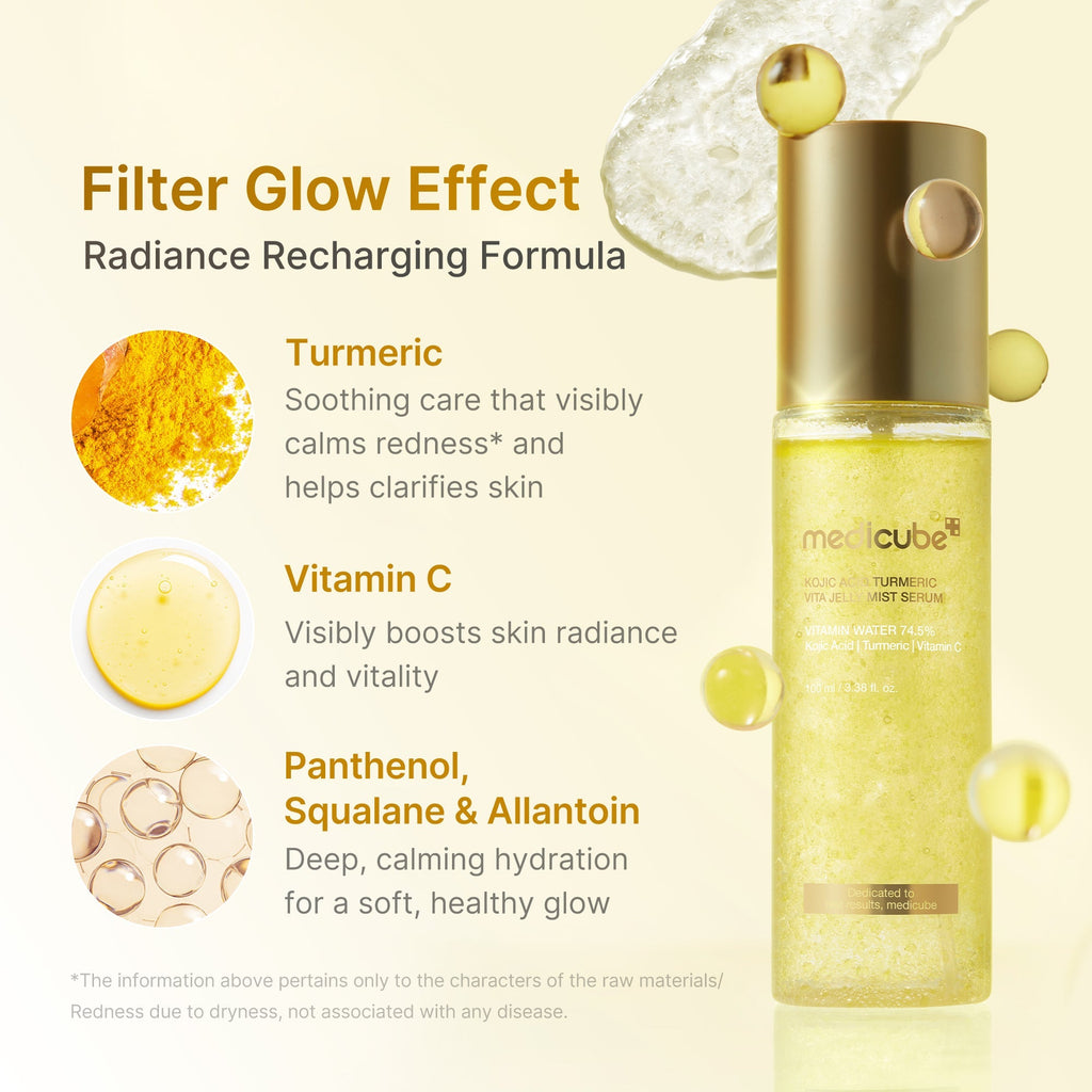 Sérum-Brume Jelly Gold Vitaminé Acide Kojique & Curcuma – visuel 3