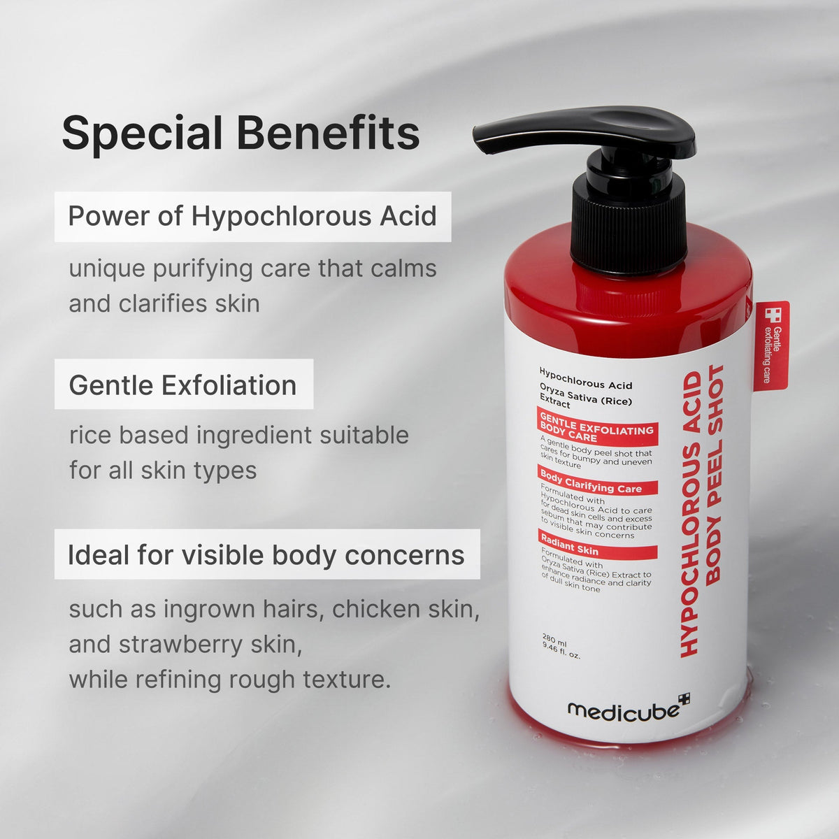Peel Shot Corps au Riz Acide Hypochloreux – visuel 5