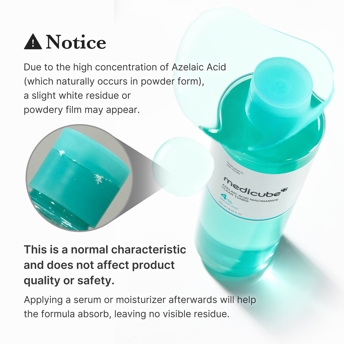 Lotion Tonique Clarifiante Acide Azélaïque & Niacinamide – visuel 6
