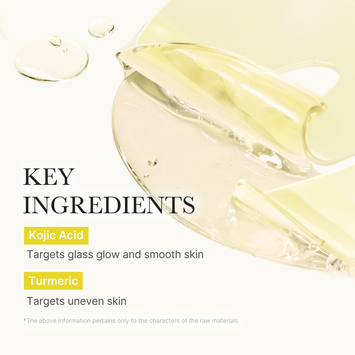 Masque Gel Jelly Gold Acide Kojique & Curcuma – visuel 6