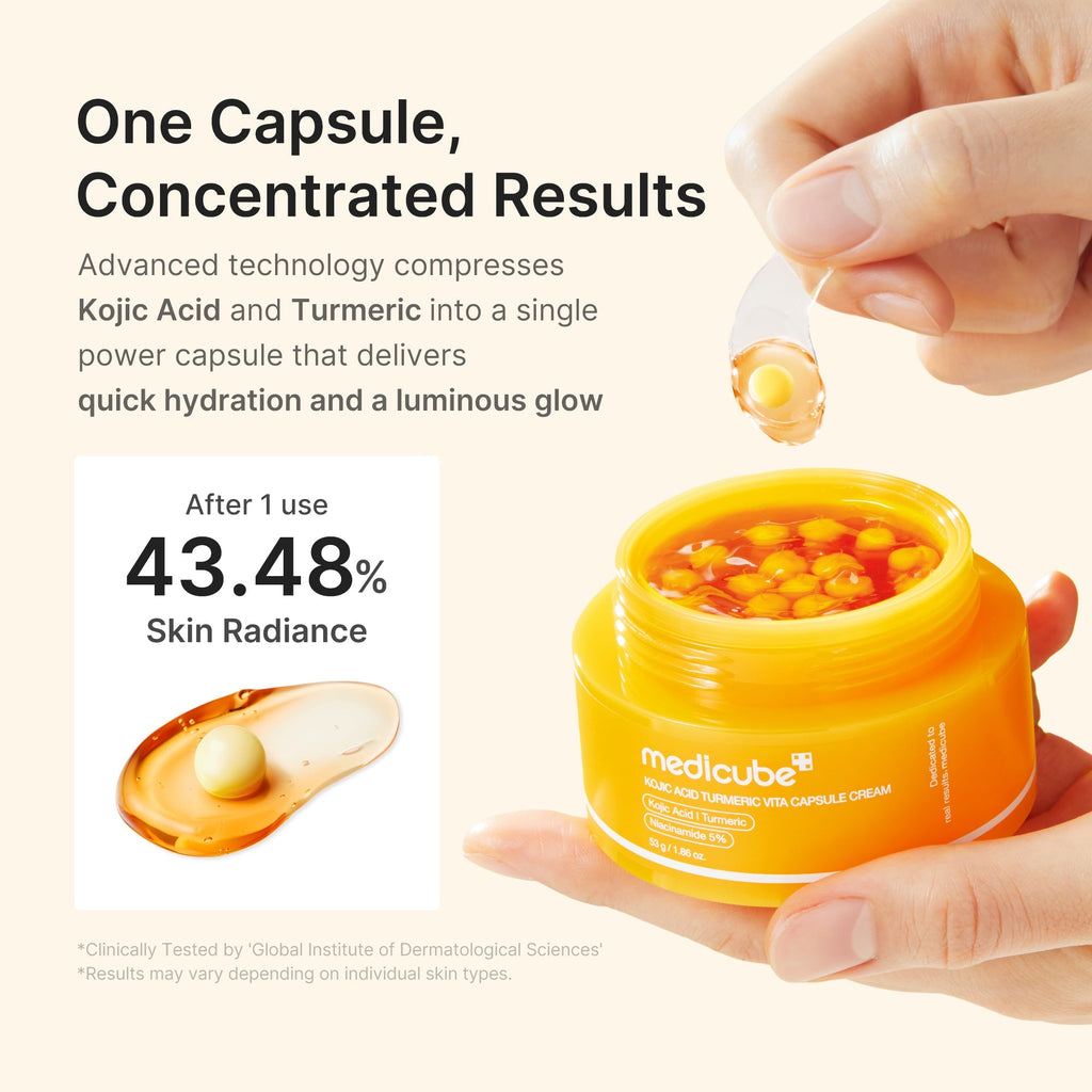 Crème Vita en Capsules Acide Kojique & Curcuma – visuel 6