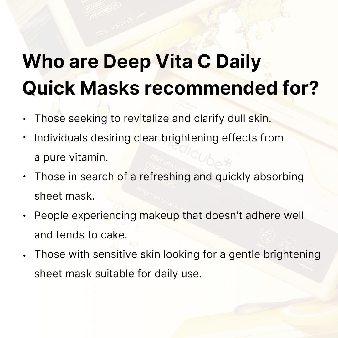 Masques Express Quotidiens Deep Vita C – visuel 9