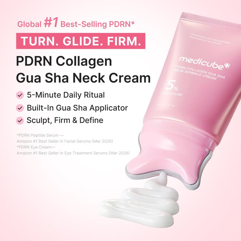 [NOUVEAU] [medicube] Crème Anti-Rides Cou Gua Sha PDRN Collagen – visuel 2
