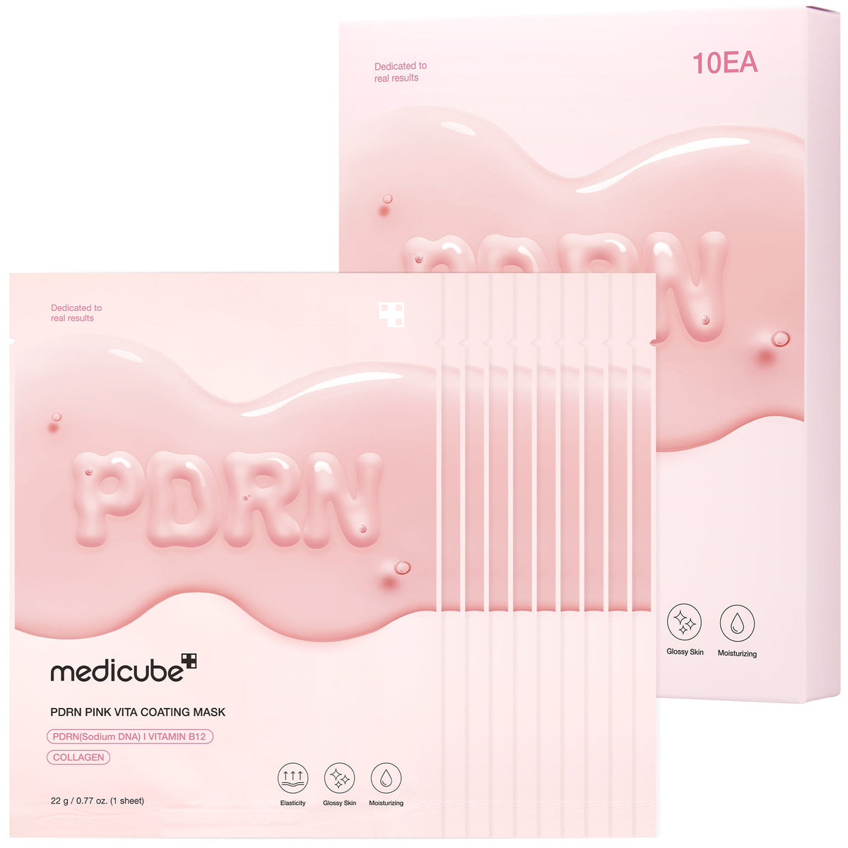 Masque Tissu PDRN Pink Vita Coating – visuel 1
