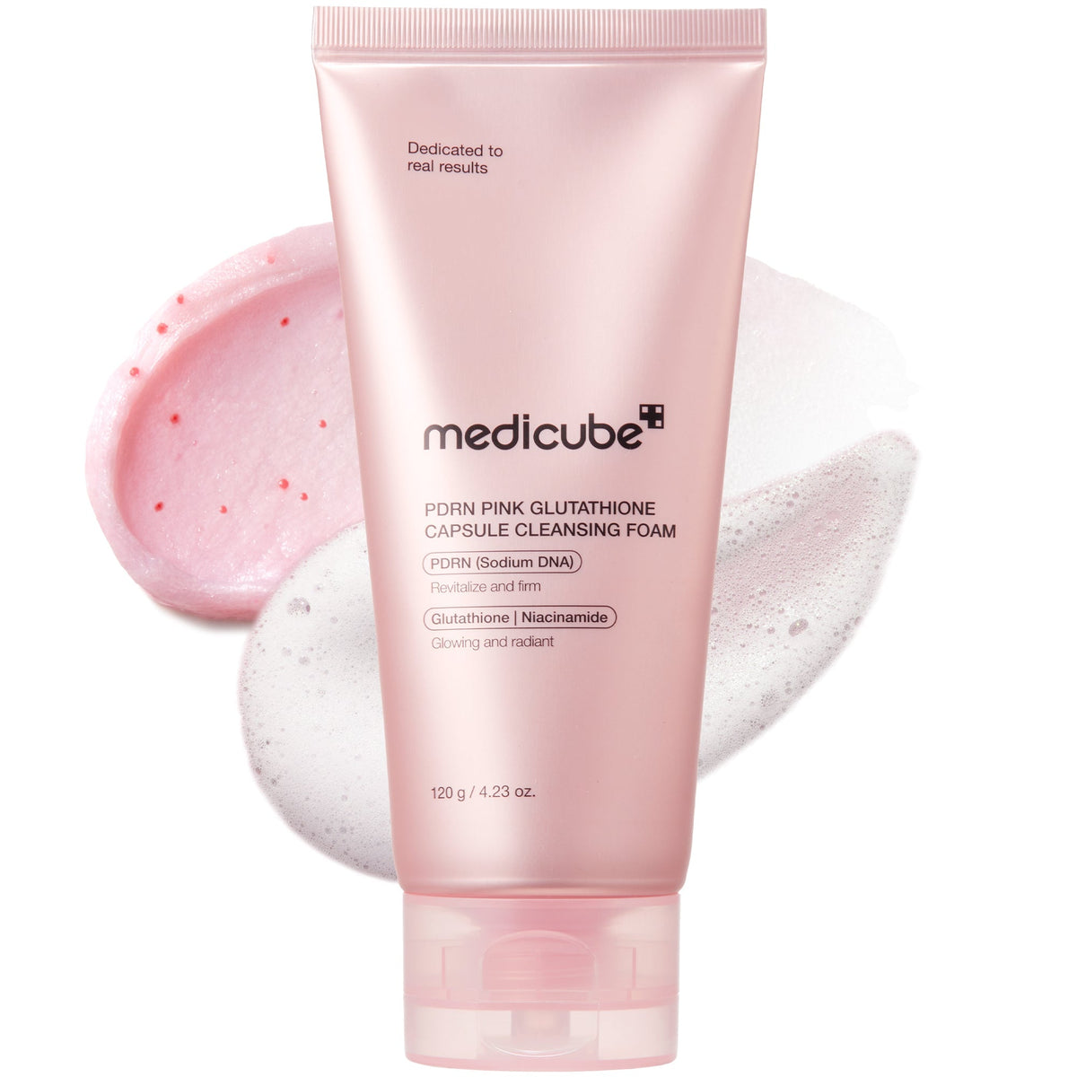 Mousse Nettoyante en Capsules PDRN Pink Glutathion – visuel 1