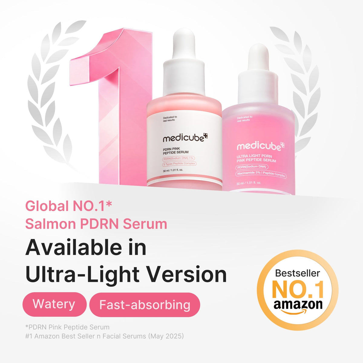 Sérum Ultra Léger PDRN Pink Peptide – visuel 2