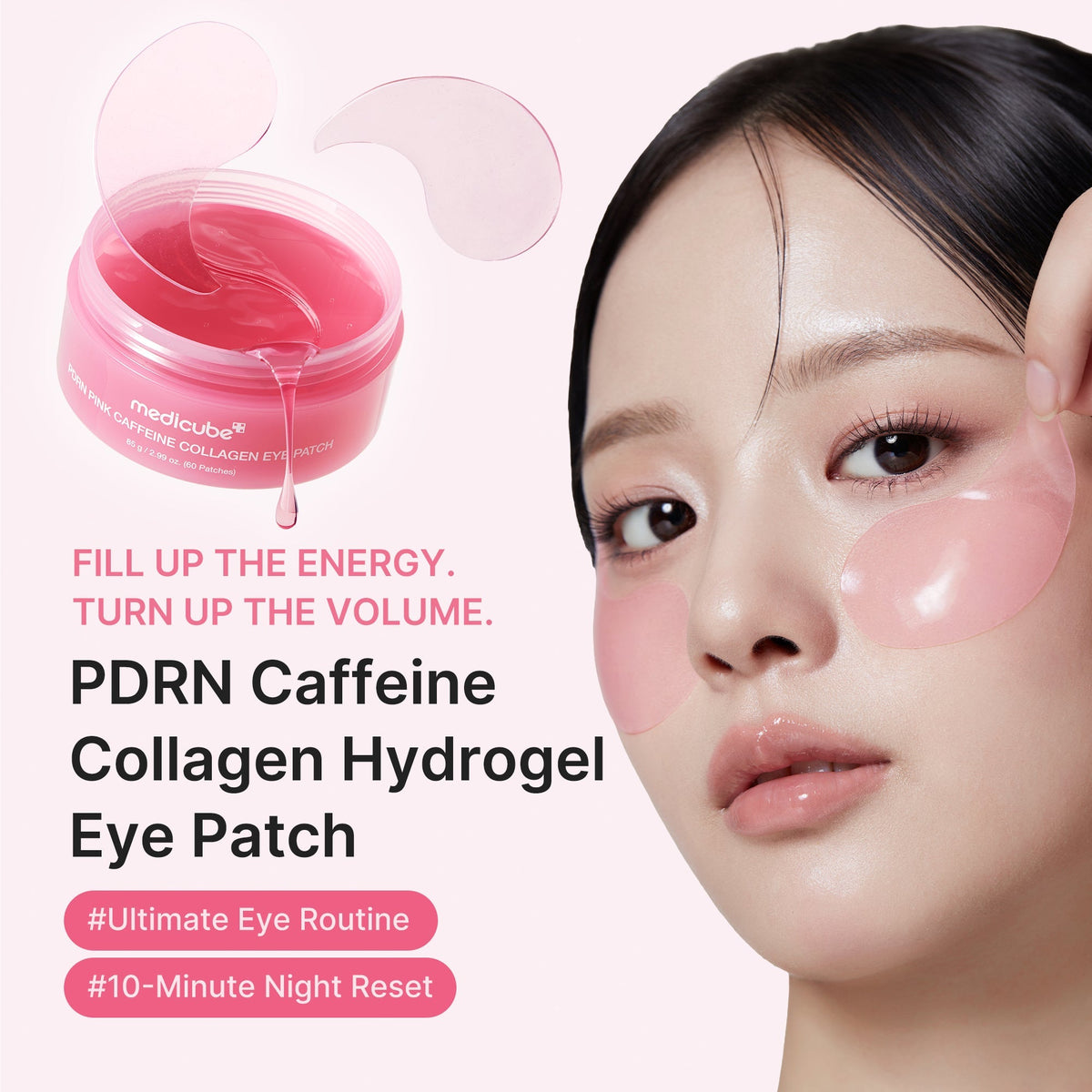 Patchs Yeux PDRN Caféine & Collagène – visuel 2