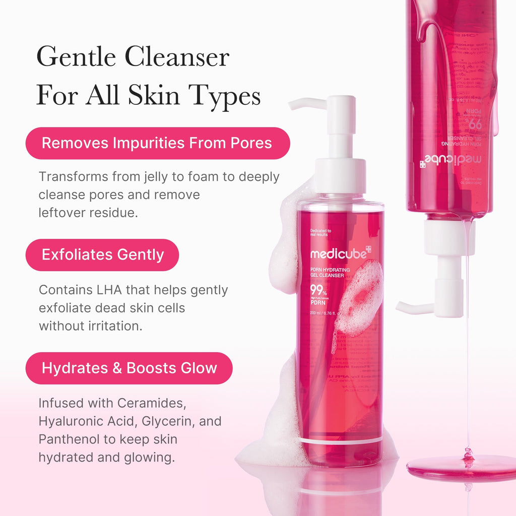 Gel Nettoyant PDRN Pink – visuel 3