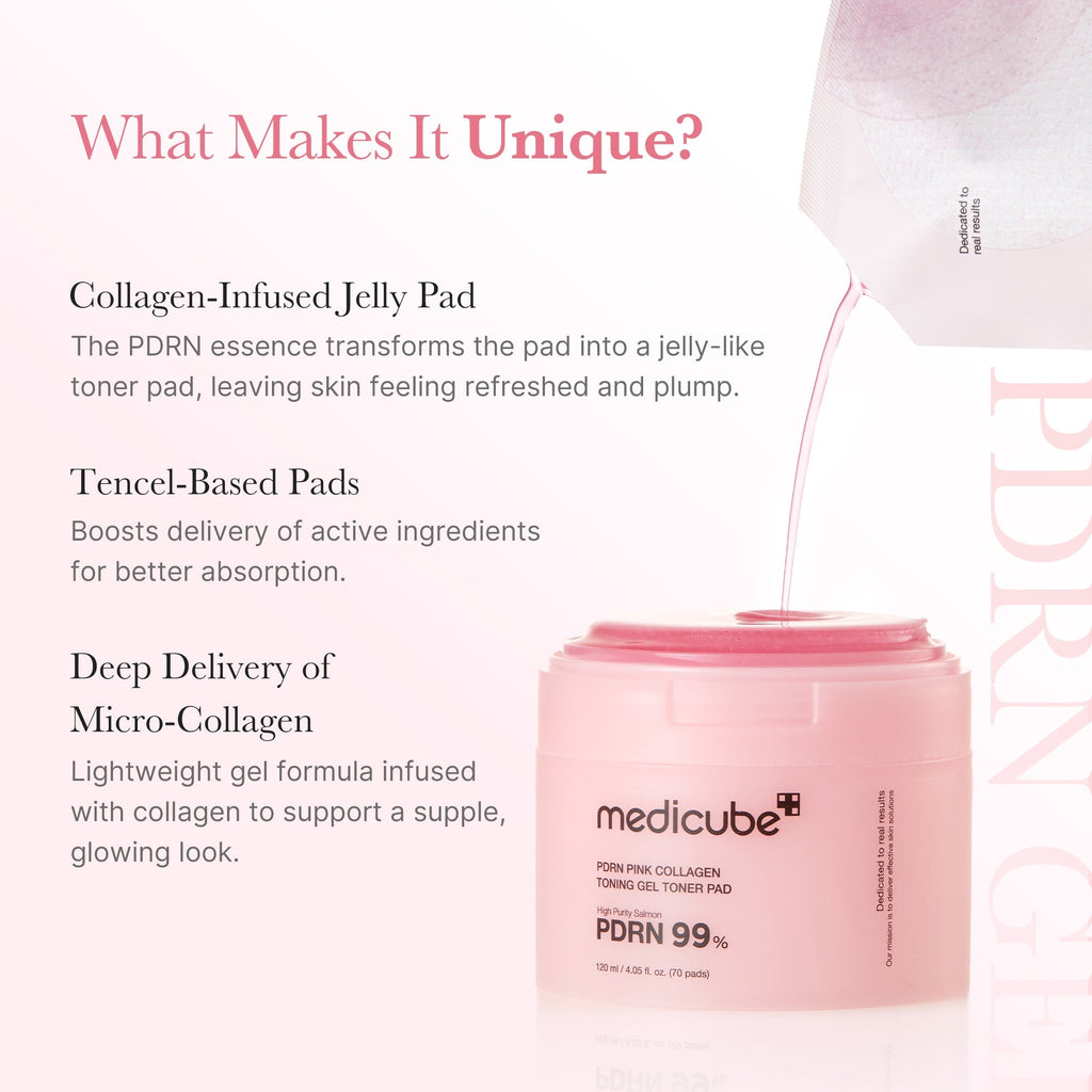 Disques Tonifiants Gel PDRN Pink Collagen – visuel 3