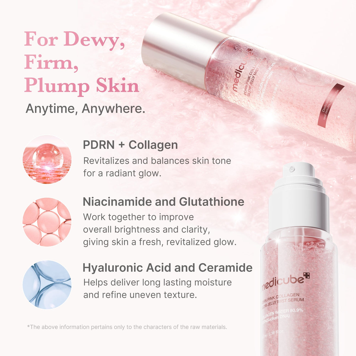 Sérum-Brume Jelly PDRN Pink Collagen Glow – visuel 3