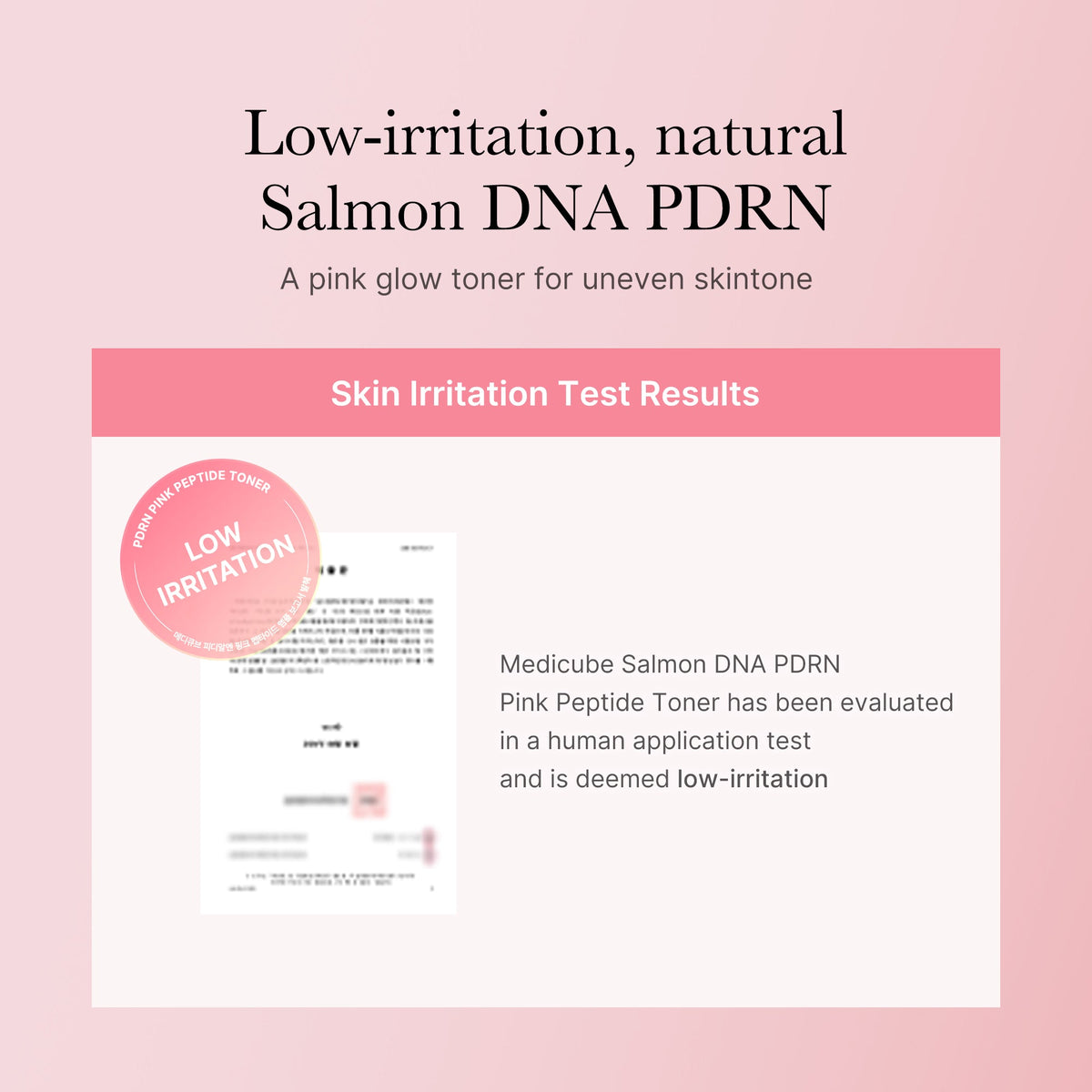 Lotion Tonique PDRN Pink Peptide – visuel 4