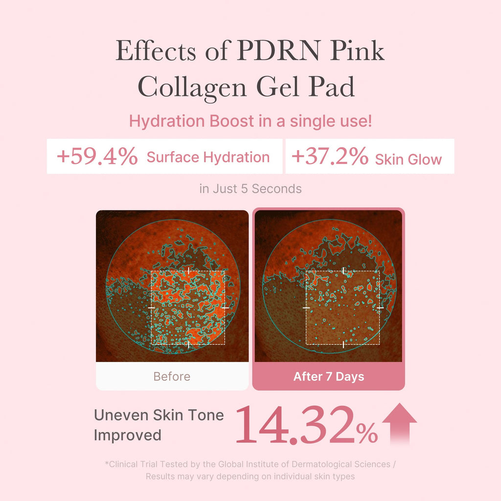 Disques Tonifiants Gel PDRN Pink Collagen – visuel 5