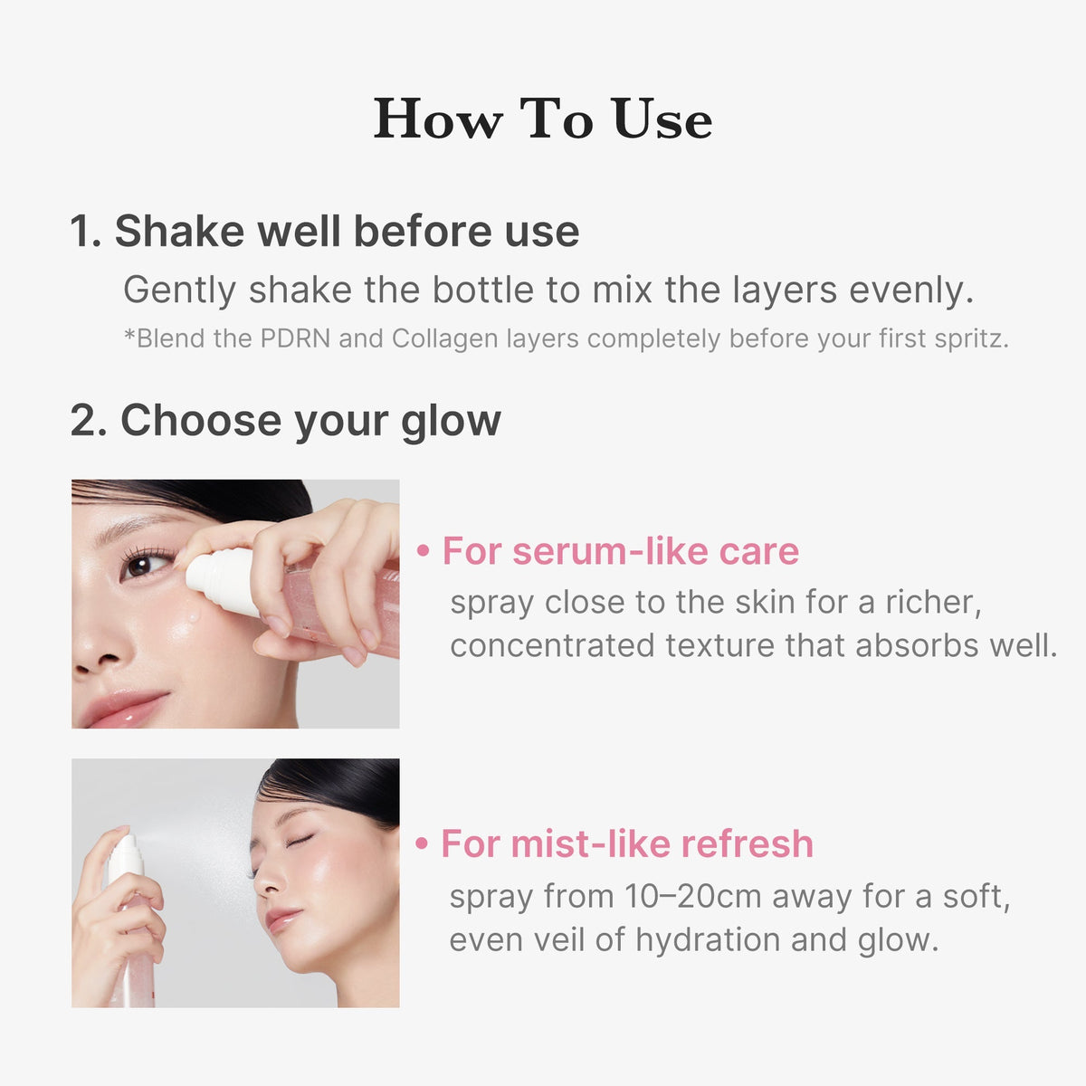 Sérum-Brume Jelly PDRN Pink Collagen Glow – visuel 6