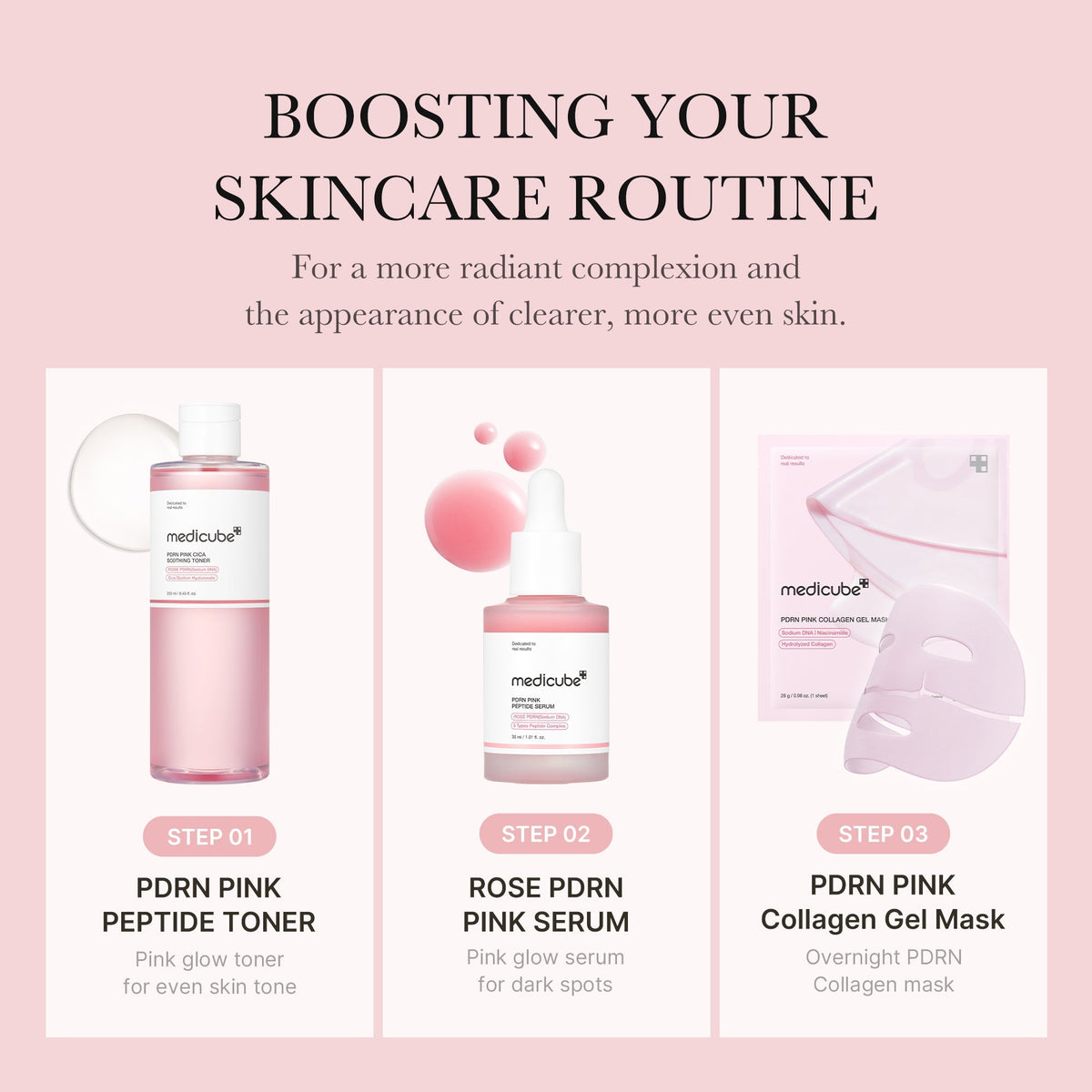 Lotion Tonique PDRN Pink Peptide – visuel 6