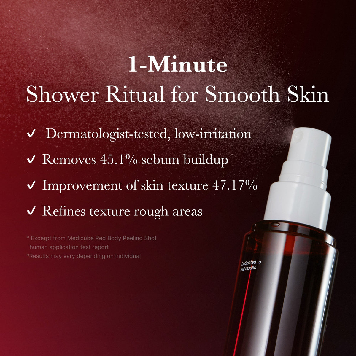 Nettoyant Exfoliant Corps Red Peeling Shot – visuel 8