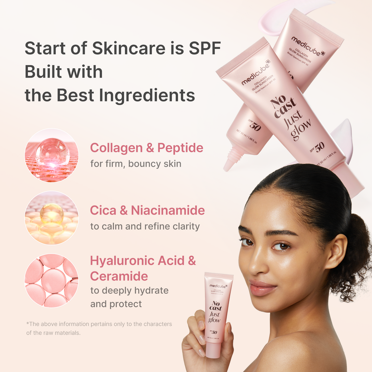 Écran Solaire Collagen No Cast Just Glow – visuel 3