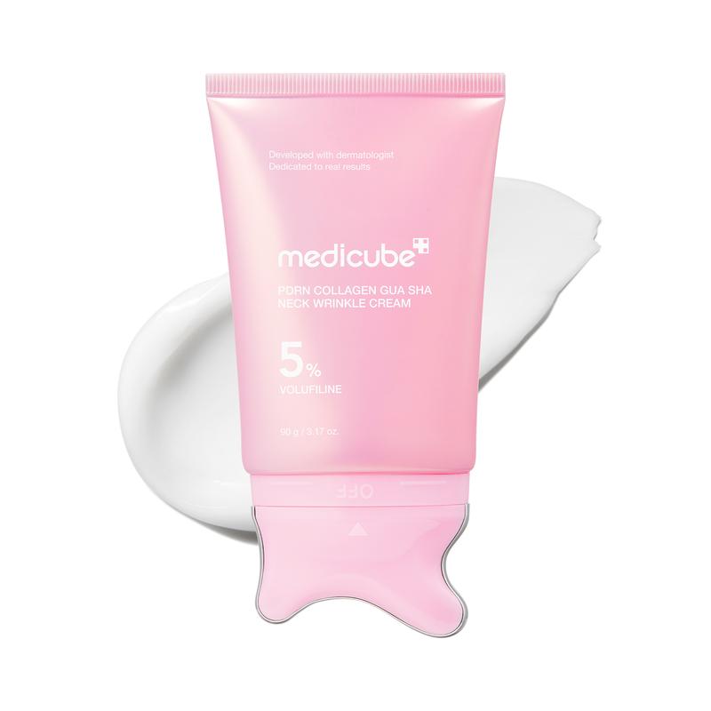 [NOUVEAU] [medicube] Crème Anti-Rides Cou Gua Sha PDRN Collagen – visuel 1